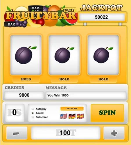 play online in Fruitybar Fruitybar game